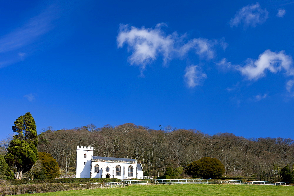 Selworthy Church in Exmoor National Park, Somerset, England, United Kingdom, Europe