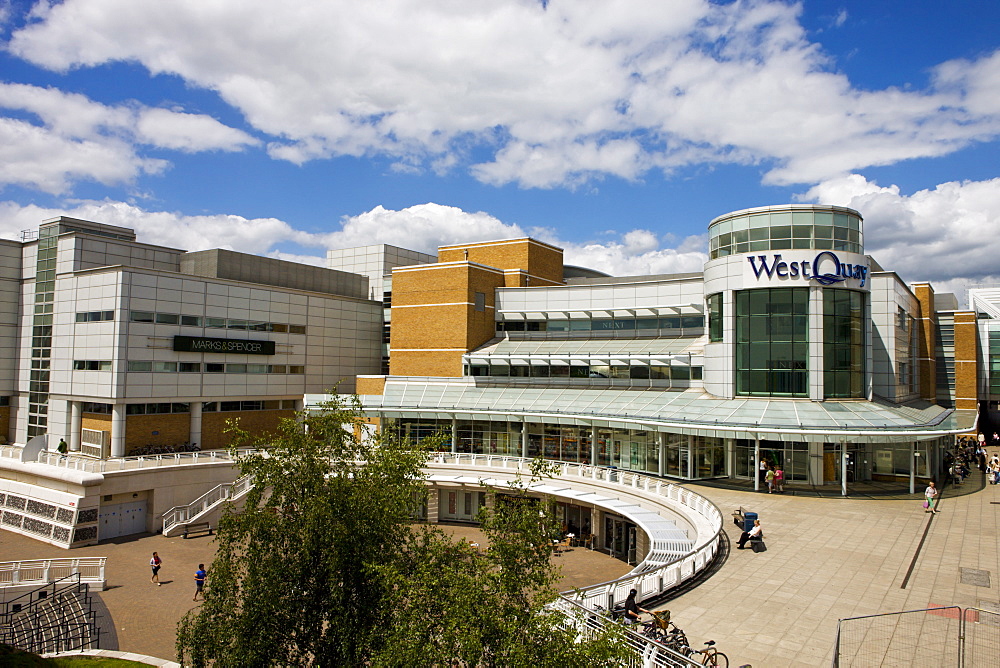 West Quay shopping centre in Southampton, Hampshire, England, United Kingdom, Europe