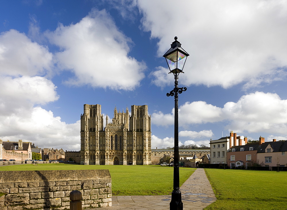 Wells Cathedral, Wells, Somerset, England, United Kingdom, Europe