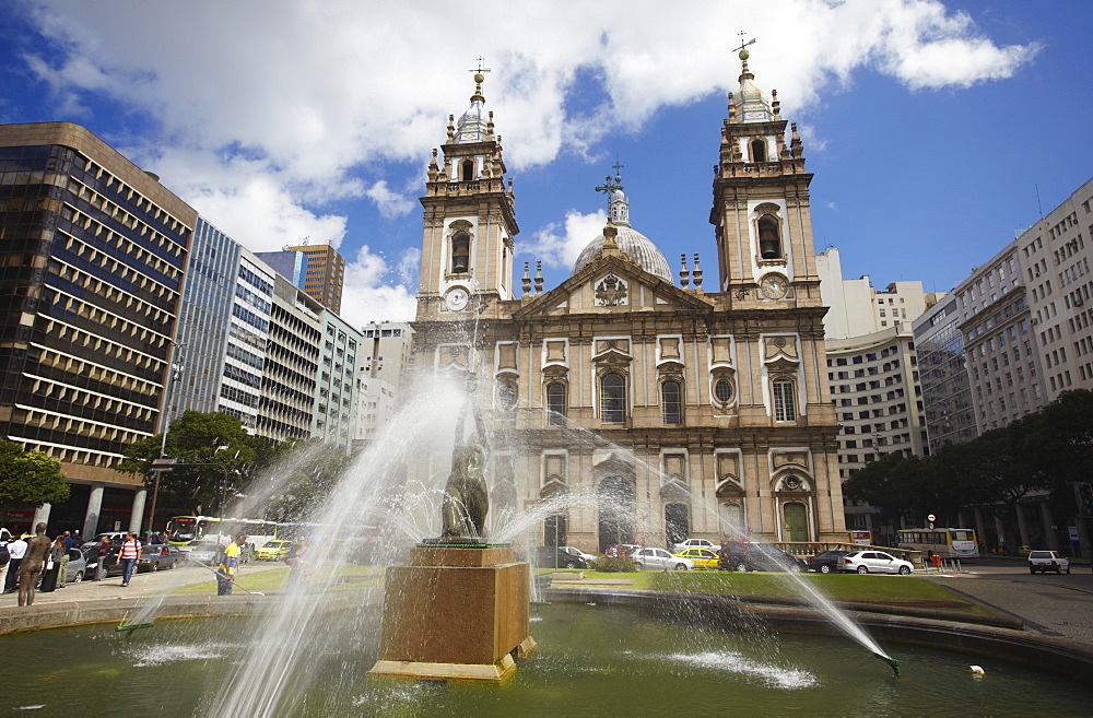 Our Lady of Candelaria Church, Centro, Rio de Janeiro, Brazil, South America 