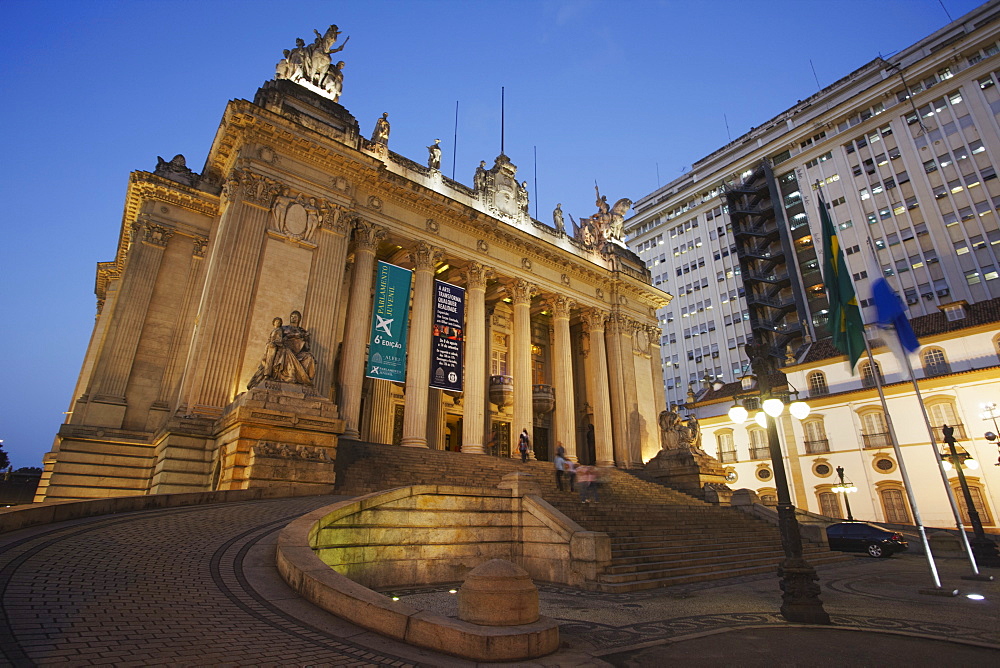 Legislative Assembly, Centro, Rio de Janeiro, Brazil, South America 