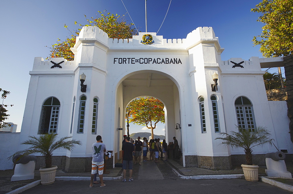 Forte de Copacabana (Copacabana Fort), Copacabana, Rio de Janeiro, Brazil, South America 