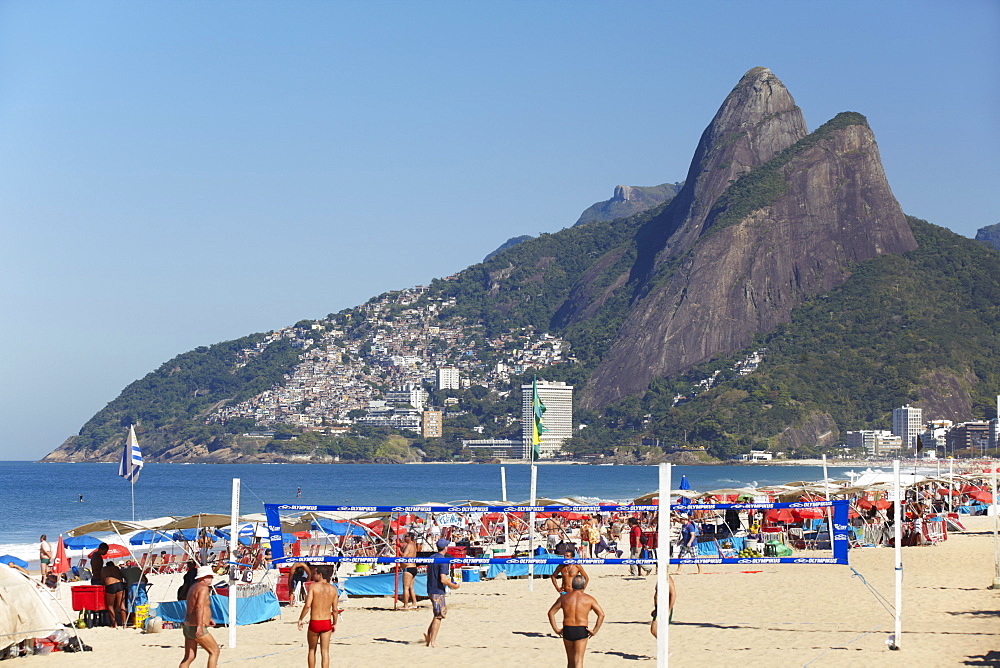 Ipanema beach, Rio de Janeiro, Brazil, South America 