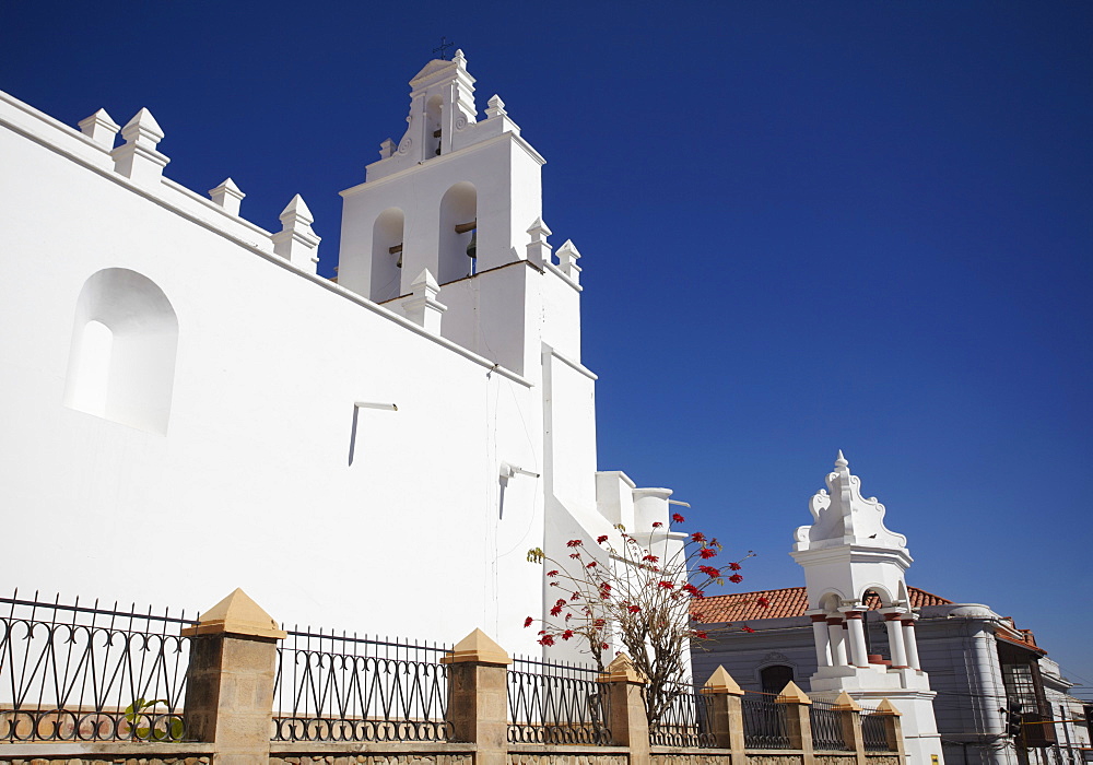 Iglesia de Santo Domingo, Sucre, UNESCO World Heritage Site, Bolivia, South America