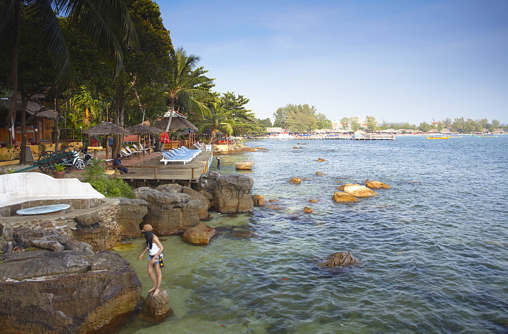 Ochheuteal Beach, Sihanoukville, Cambodia, Indochina, Southeast Asia, Asia