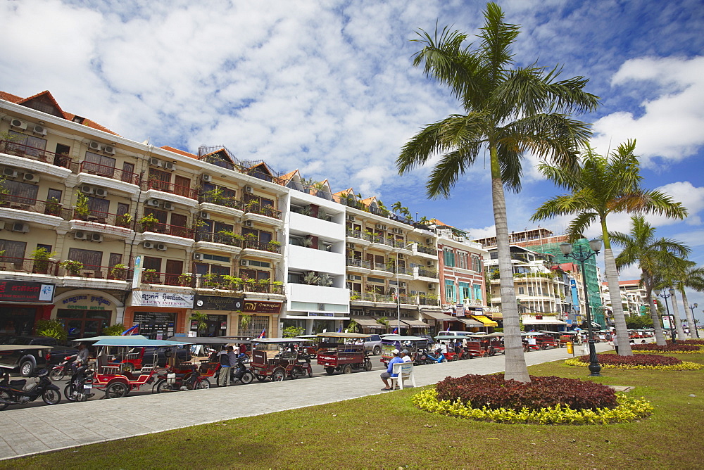 Sisowath Quay, Phnom Penh, Cambodia, Indochina, Southeast Asia, Asia 