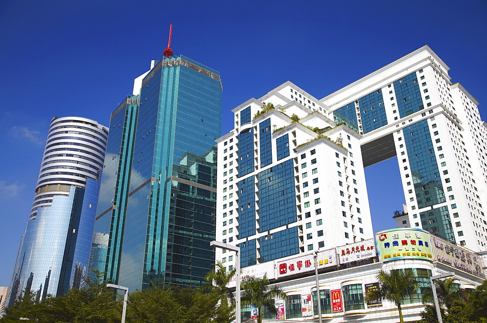 Skyscrapers, Shenzhen, Guangdong, China, Asia