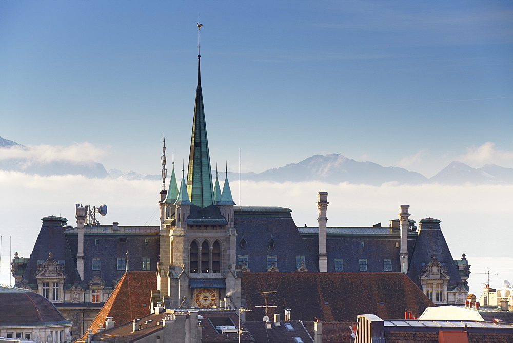 St. Francois Church, Lausanne, Vaud, Switzerland, Europe