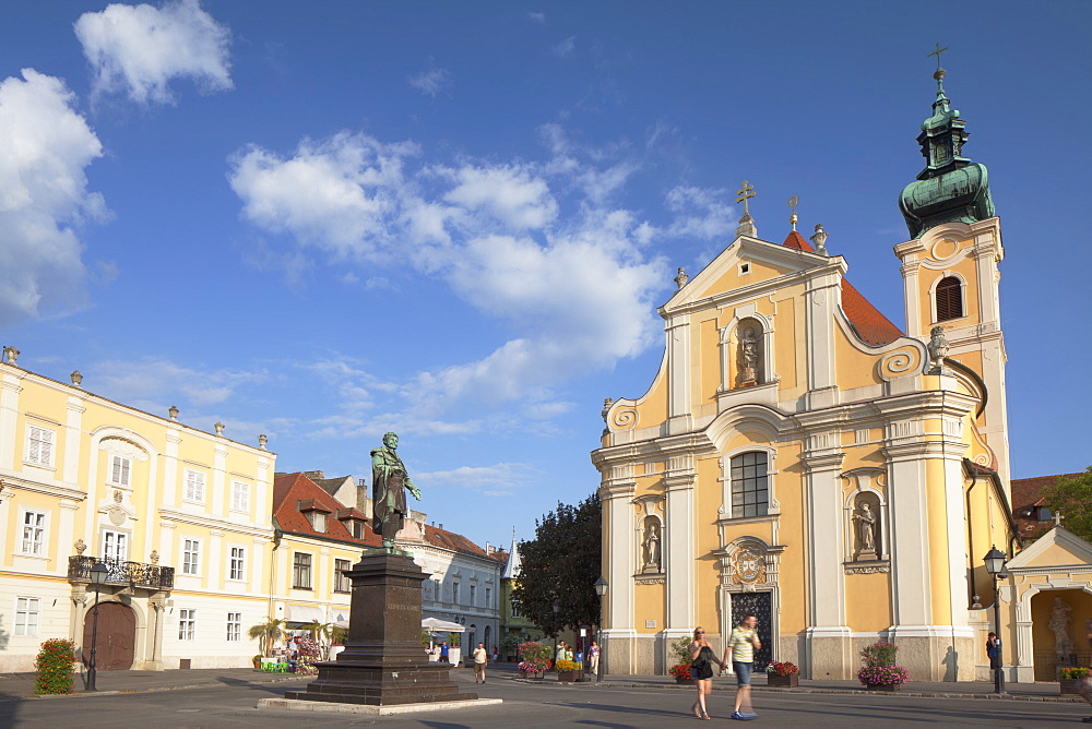 Carmelite Church, Gyor, Western Transdanubia, Hungary, Europe