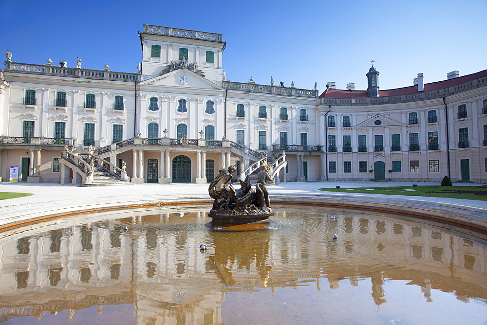 Esterhazy Palace, Fertod, Western Transdanubia, Hungary, Europe