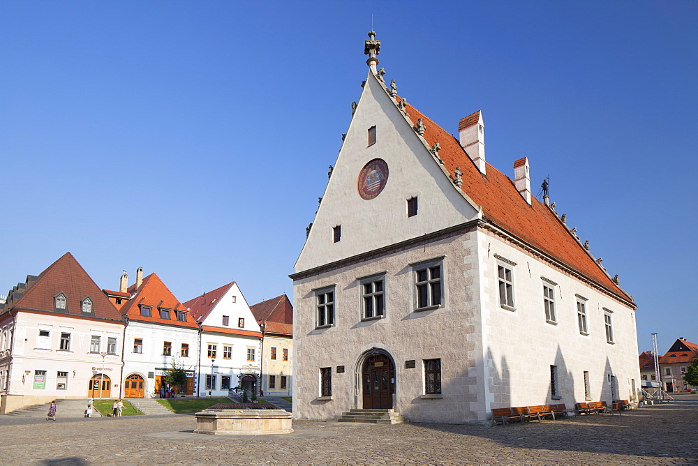 Saris Museum in Radnicne Square, Bardejov, UNESCO World Heritage Site, Presov Region, Slovakia, Europe 