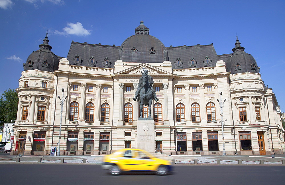 Central University Library, Piata Revolutiei, Bucharest, Romania, Europe 