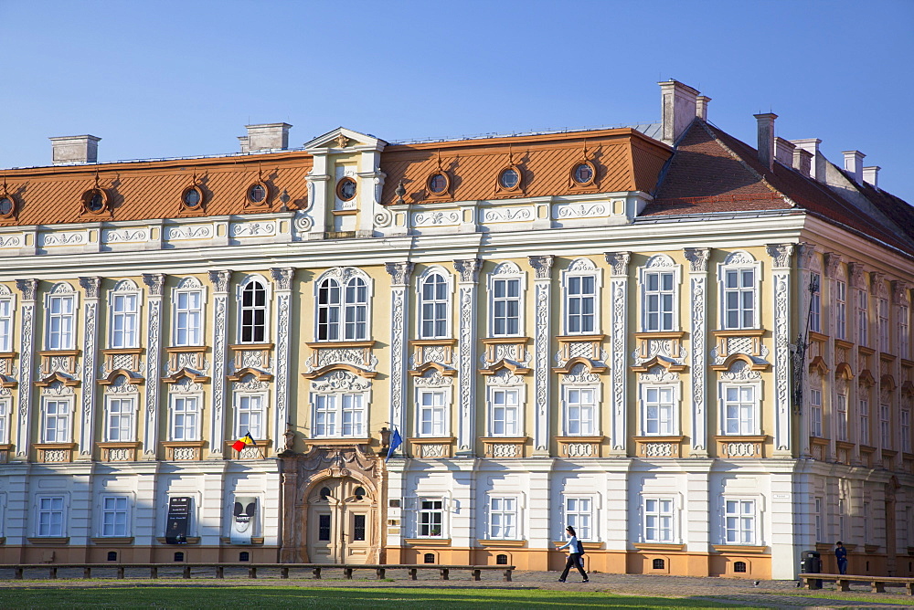 Baroque Palace in Piata Unirii, Timisoara, Banat, Romania, Europe 