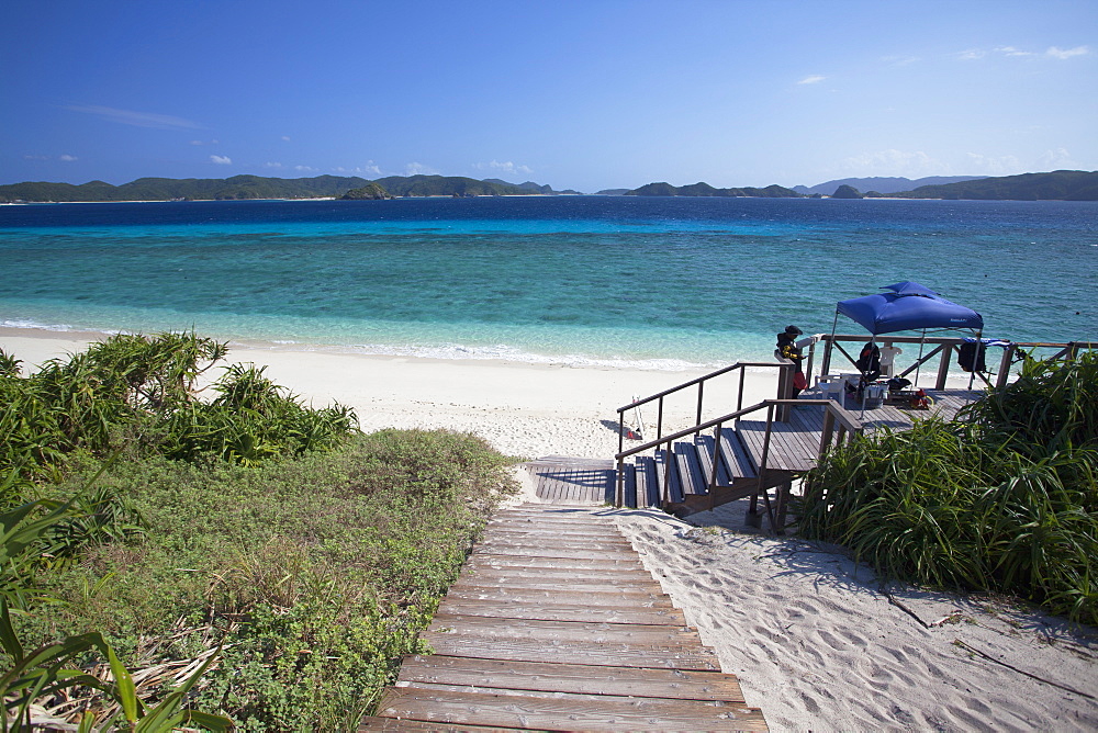 Nishibama Beach, Aka Island, Kerama Islands, Okinawa, Japan, Asia 