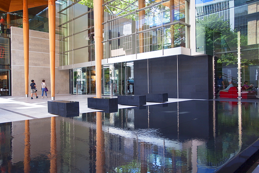 Entrance of Auckland Art Gallery, Auckland, North Island, New Zealand, Pacific