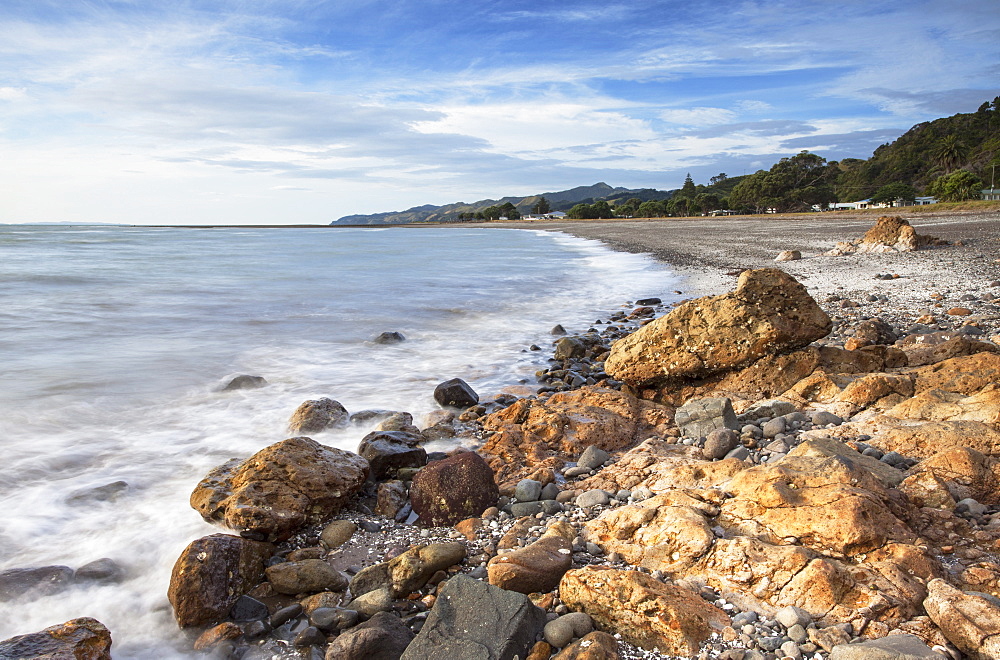 Tapu beach, Coromandel Peninsula, Waikato, North Island, New Zealand, Pacific