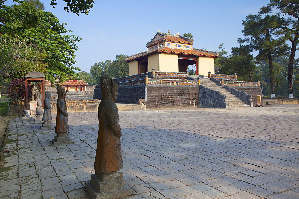 Tomb of Minh Mang, UNESCO World Heritage Site, Hue, Thua Thien-Hue, Vietnam, Indochina, Southeast Asia, Asia