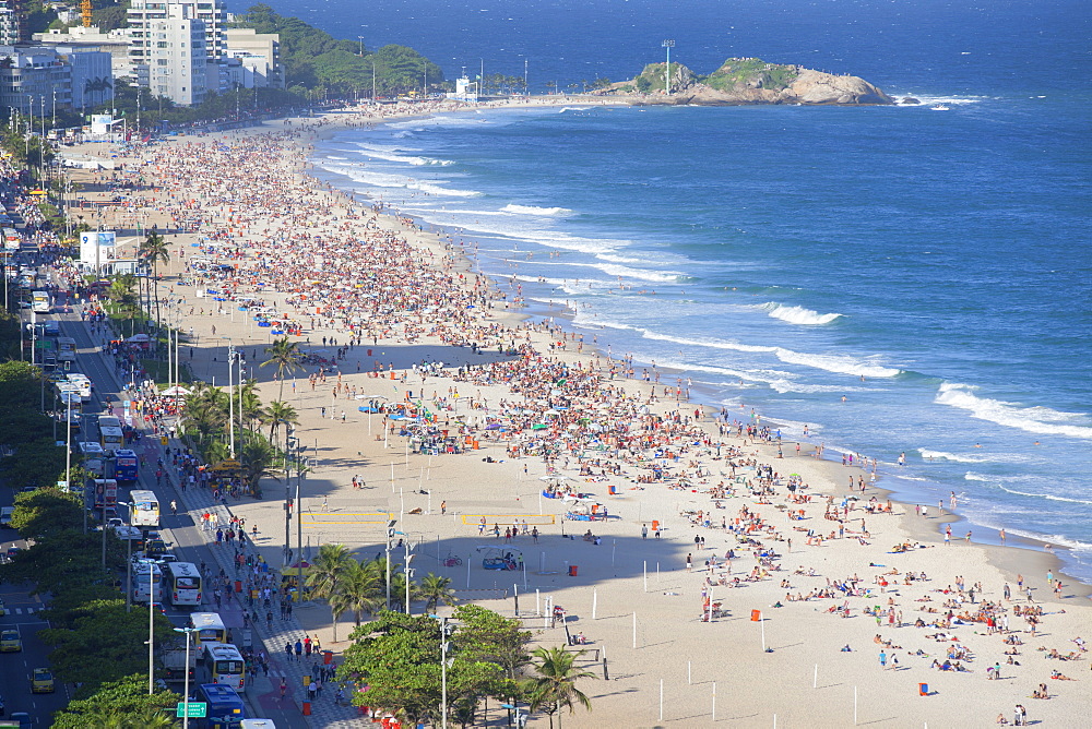 Ipanema beach, Rio de Janeiro, Brazil, South America 