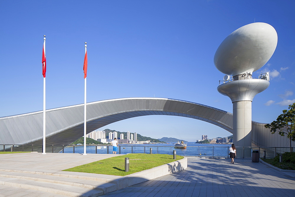 Kai Tak Cruise Terminal, designed by Foster and Partners, Kai Tak, Kowloon, Hong Kong, China, Asia