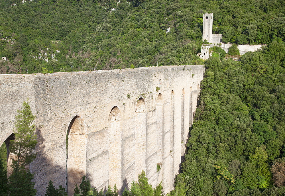 Ponte delle Torri, Spoleto, Umbria, Italy, Europe