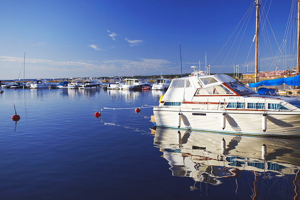 Yachts In Pirita Harbour, Tallinn, Estonia, Baltic States, Europe