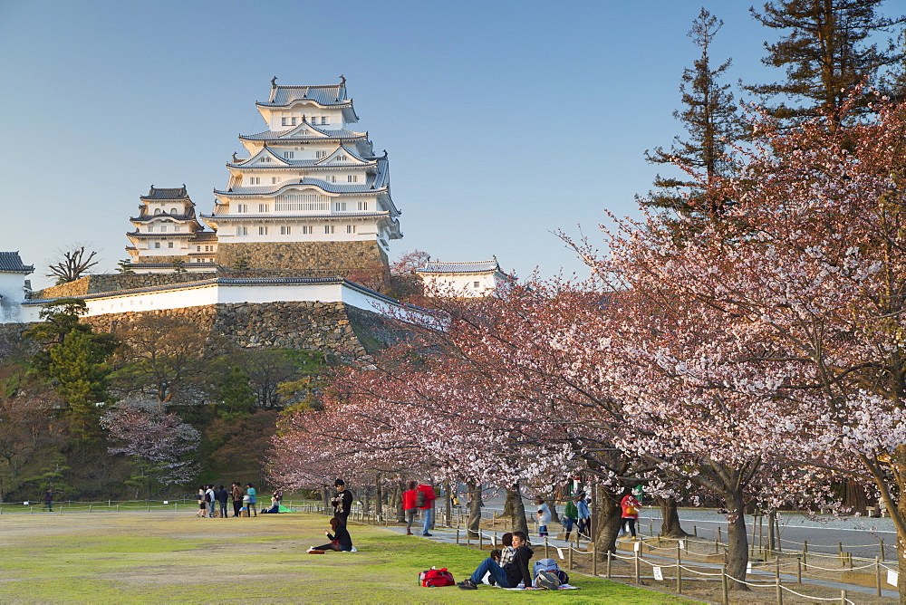 Himeji Castle, UNESCO World Heritage Site, Himeji, Kansai, Honshu, Japan, Asia