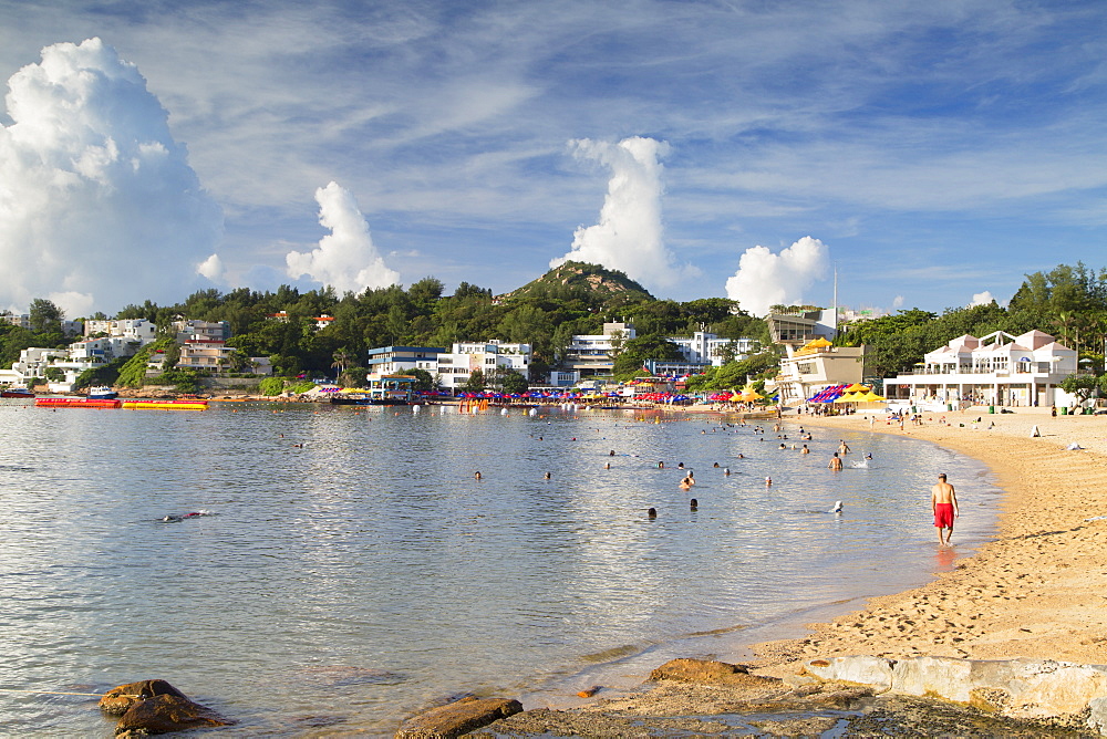 Stanley Main Beach, Stanley, Hong Kong Island, Hong Kong, China, Asia