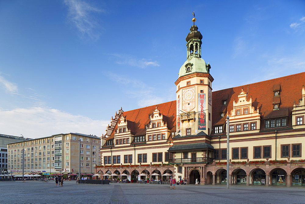 Old Town Hall (Altes Rathaus), Leipzig, Saxony, Germany, Europe