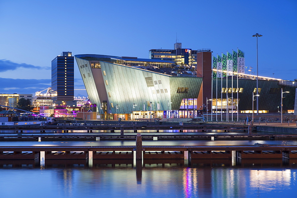 Science Centre NEMO in Oosterdok (East Dock), Amsterdam, Netherlands, Europe