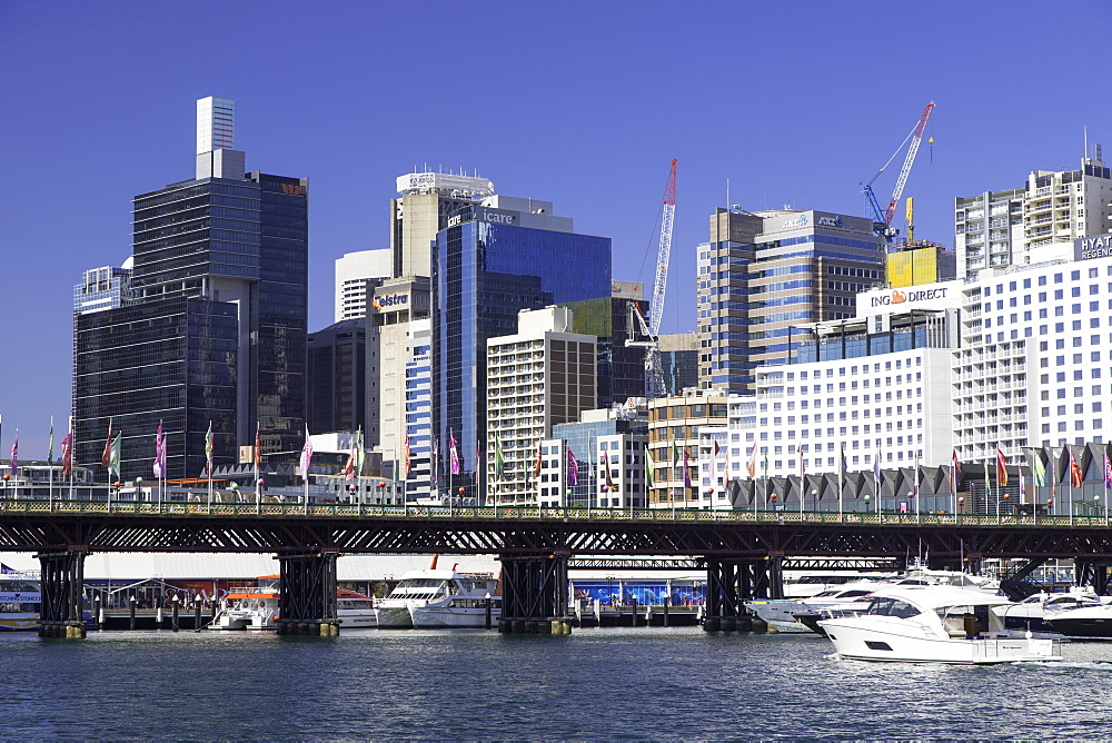 Barangaroo and Darling Harbour, Sydney, New South Wales, Australia, Pacific