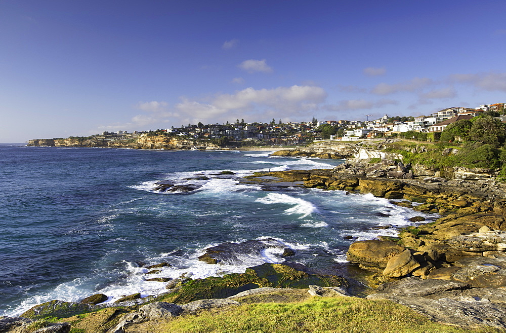 Coastline of Bondi to Bronte walk, Sydney, New South Wales, Australia, Pacific