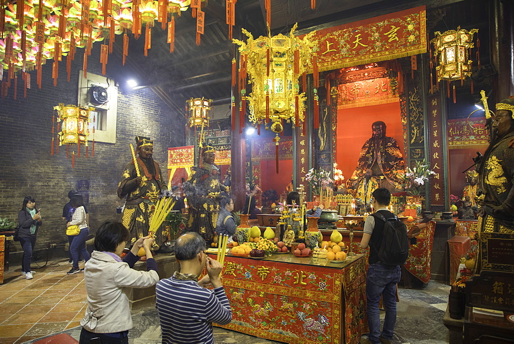 Pak Tai Temple, Wan Chai, Hong Kong Island, Hong Kong, China, Asia