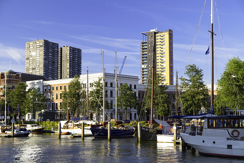 Veerhaven Marina, Rotterdam, Zuid Holland, Netherlands, Europe