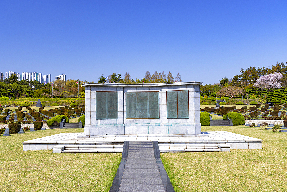 UN Memorial Cemetery, Busan, South Korea, Asia