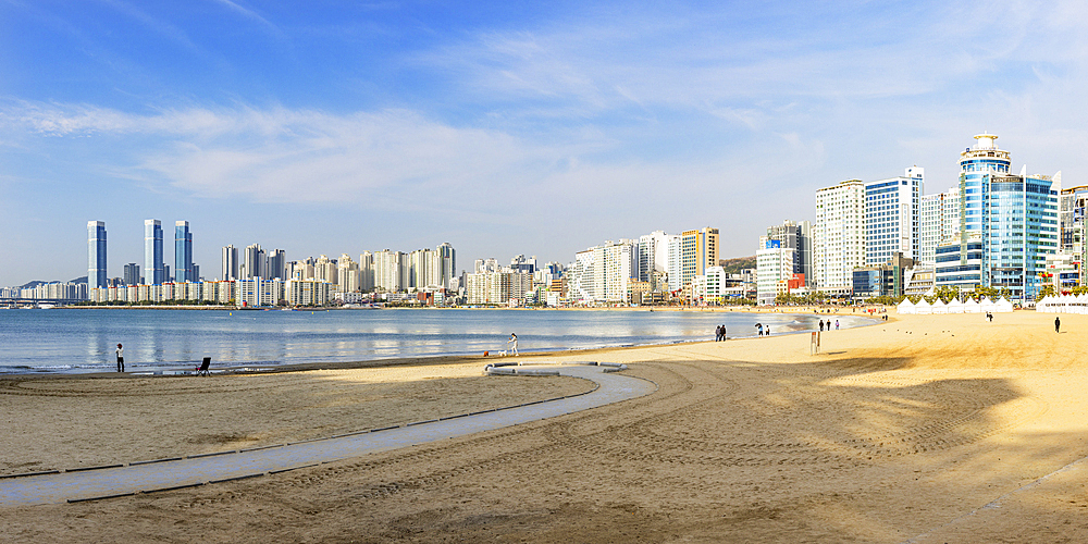 Gwangalli beach, Busan, South Korea, Asia