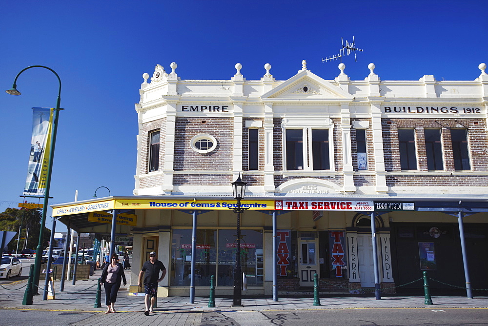 Shops along Stirling Terrace, Albany, Western Australia, Australia, Pacific