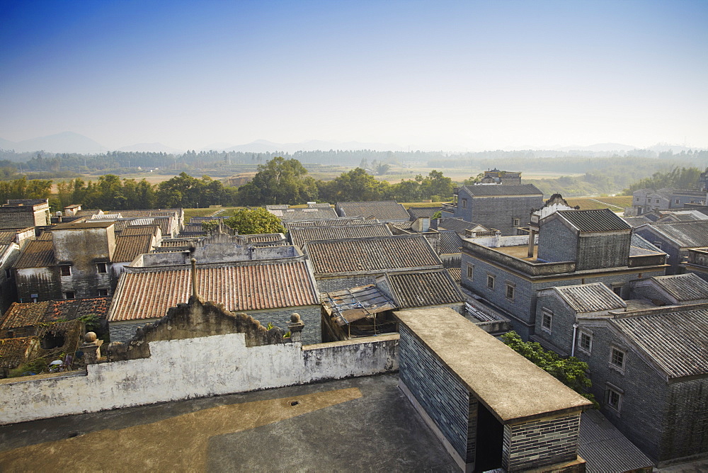 Jinjiangli village, UNESCO World Heritage Site, Kaiping, Guangdong, China, Asia