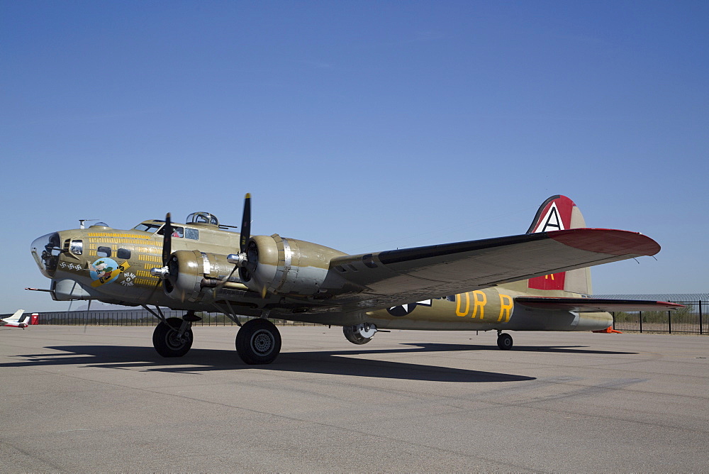 Marana Regional Airport, Wings of Freedom Tour, airshow, Boeing B-17G Flying Fortress, introduced in 1938, Marana, Arizona, United States of America, North America