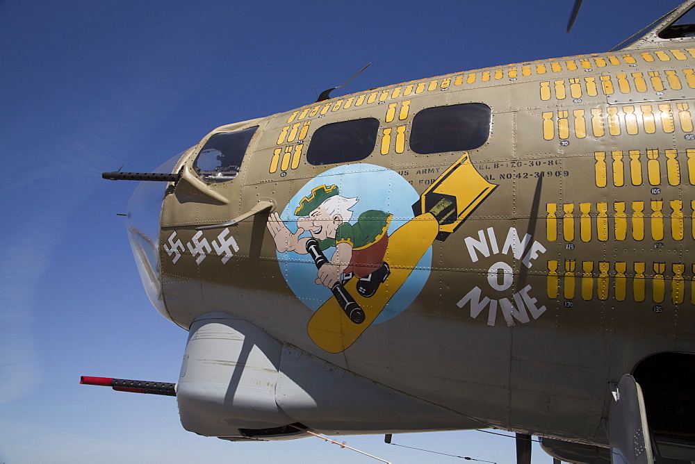 Marana Regional Airport, Wings of Freedom Tour, airshow, Boeing B-17G Flying Fortress, introduced in 1938, Marana, Arizona, United States of America, North America