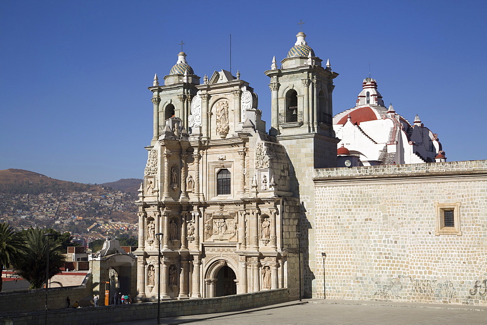 The Basilica Menor de la Soledad, completed in the late 1600s, Oaxaca City, Oaxaca, Mexico, North America