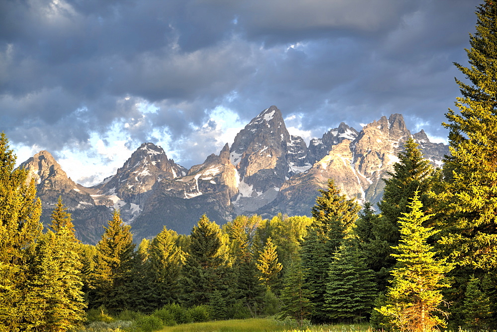 Teton Range, Grand Teton National Park, Wyoming, United States of America, North America