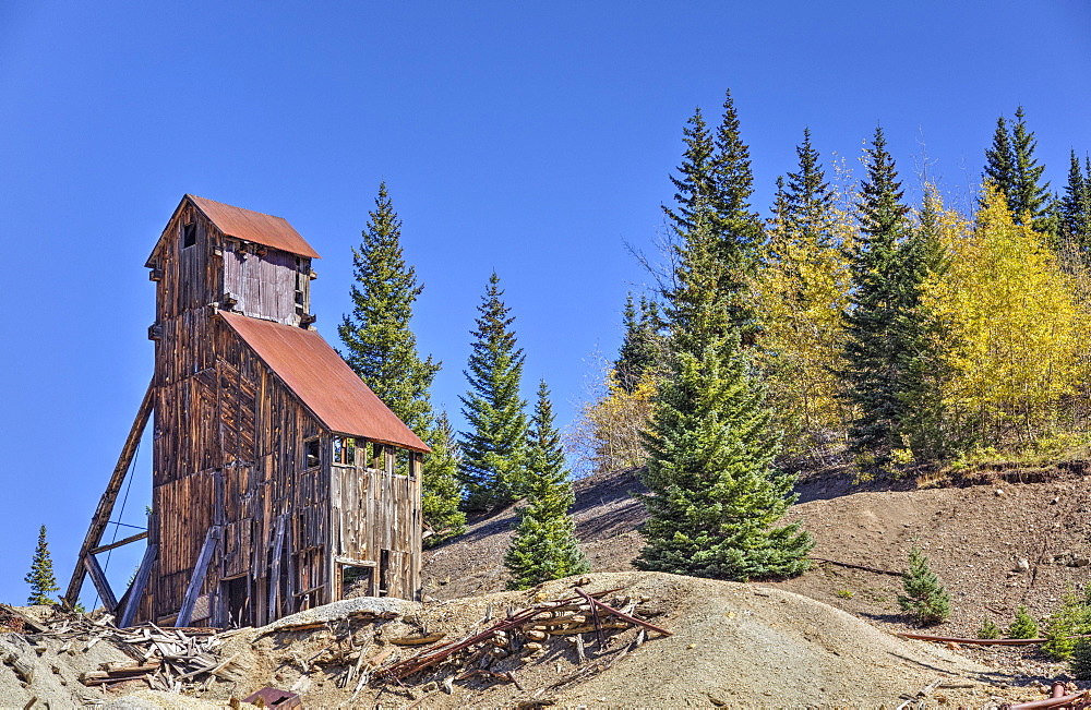 Yankee Girl Silver and Gold Mine, Ouray, Colorado, United States of America, North America