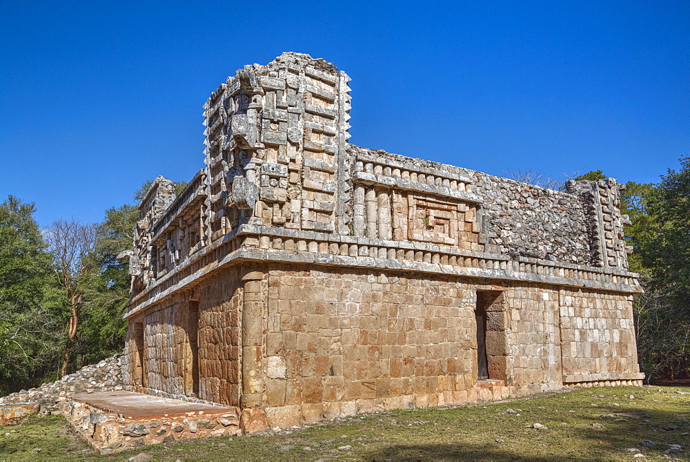 The Palace, Xlapak, Mayan archaeological site, Yucatan, Mexico, North America