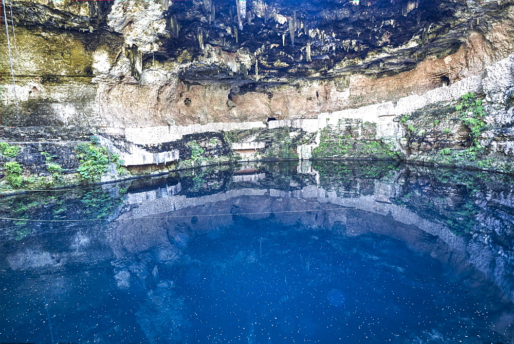 Cenote Zaci, Valladolid, Yucatan, Mexico, North America