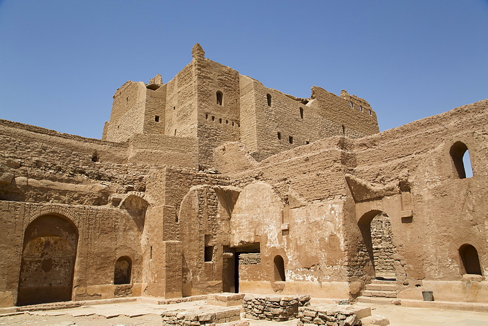 Monastery of St. Simeon, founded in the 7th century, Aswan, Egypt, North Africa, Africa