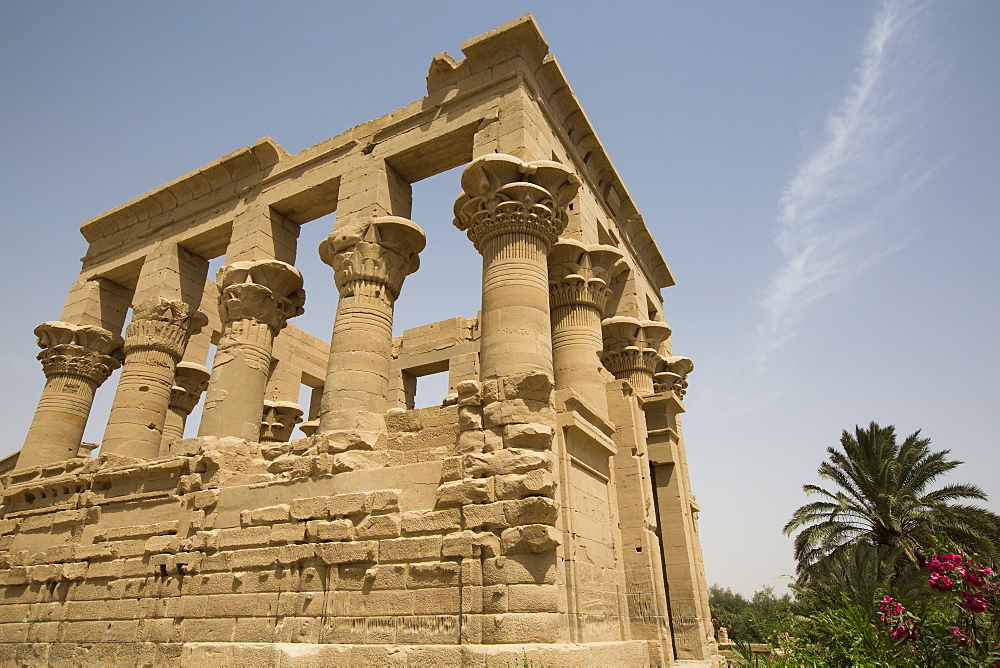 Kiosk of Trajan, Temple of Isis, Island of Philae, UNESCO World Heritage Site, Aswan, Egypt, North Africa, Africa