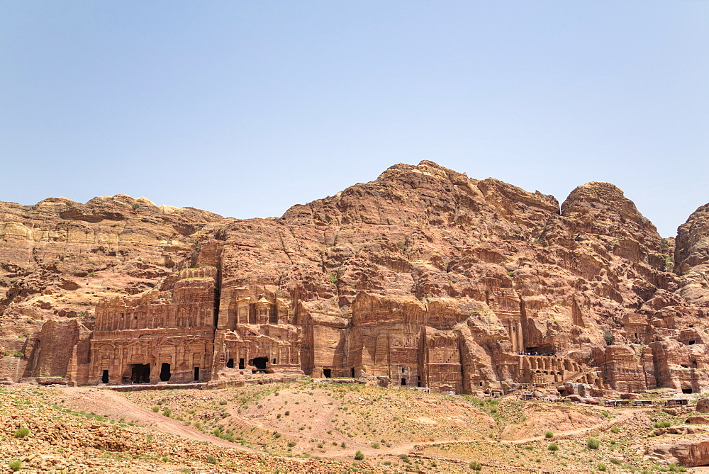 Royal Tombs, Petra, UNESCO World Heritage Site, Jordan, Middle East