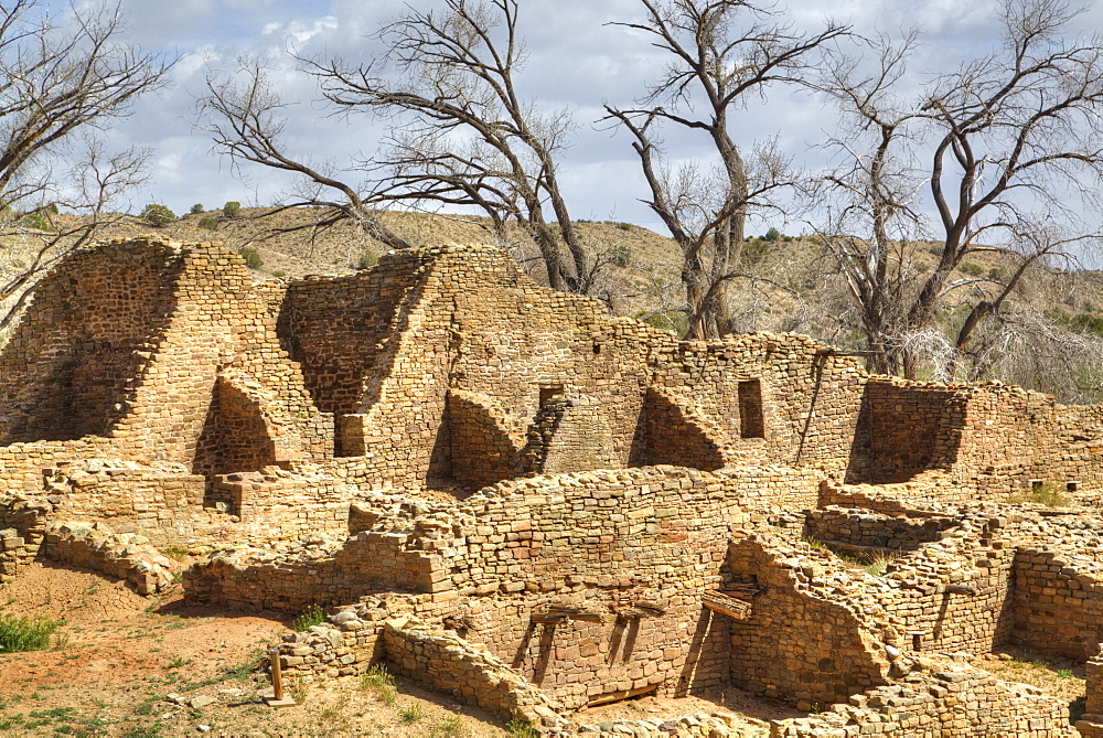 West Ruin, Aztec Ruins National Monument, dating from between 850 AD and 1100 AD, UNESCO World Heritage Site, New Mexico, United States of America, North America