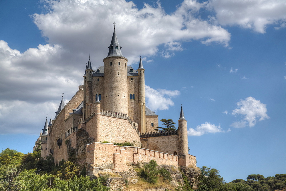 Alcazar, Segovia, UNESCO World Heritage Site, Castile y Leon, Spain, Europe