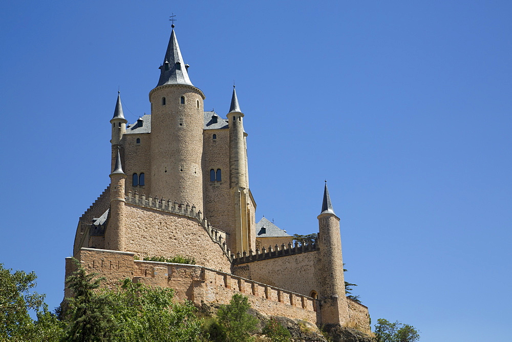 Alcazar, Segovia, UNESCO World Heritage Site, Castile y Leon, Spain, Europe